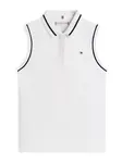 TOMMY HILFIGER Top 'CLASSIC'  tmavomodrá / biela