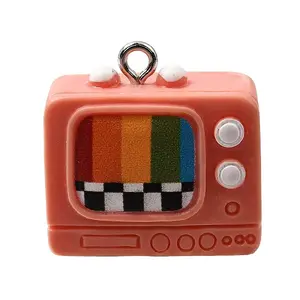 Nostalgic Home Appliance Opaque Resin Pendants