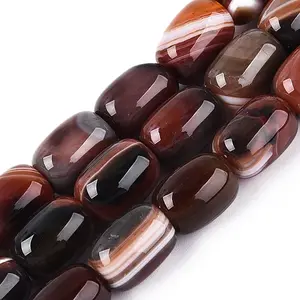 Natural Agate Beads Strands