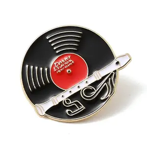 Music Theme Enamel Pins