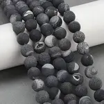 Natural Druzy Agate Beads Strands