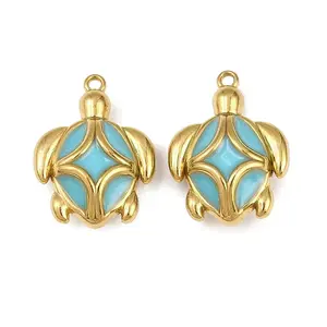 304 Stainless Steel Enamel Pendants
