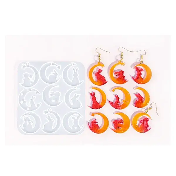 1Pc DIY Pendant Molds