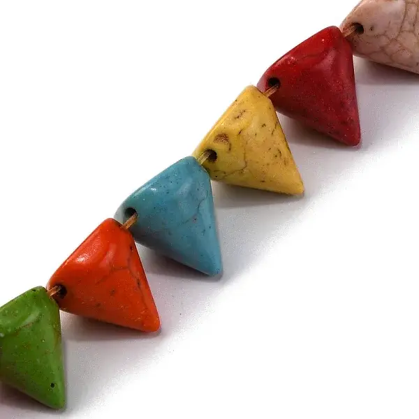 Synthetic Turquoise Beads Strands