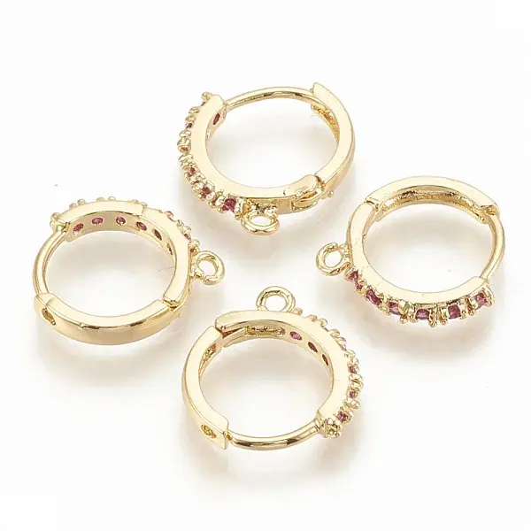 Brass Hoop Earring Findings