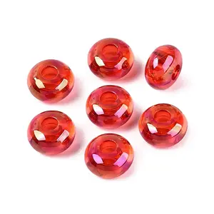 Transparent Acrylic European Beads