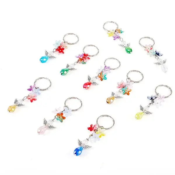 Angel Glass Keychain