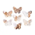 Two Tone Opaque Plastic Pendants