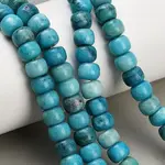 Dyed Natural White Jade Beads Strands