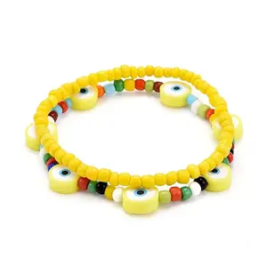 Glass Seed Beads Stretch Bracelets