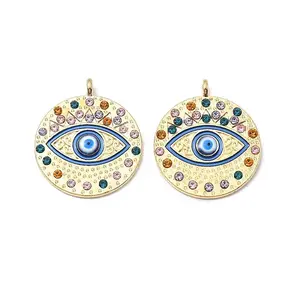 Alloy Rhinestone Pendants