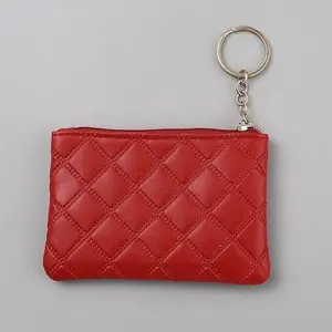 Leather Coin Purse Keychains