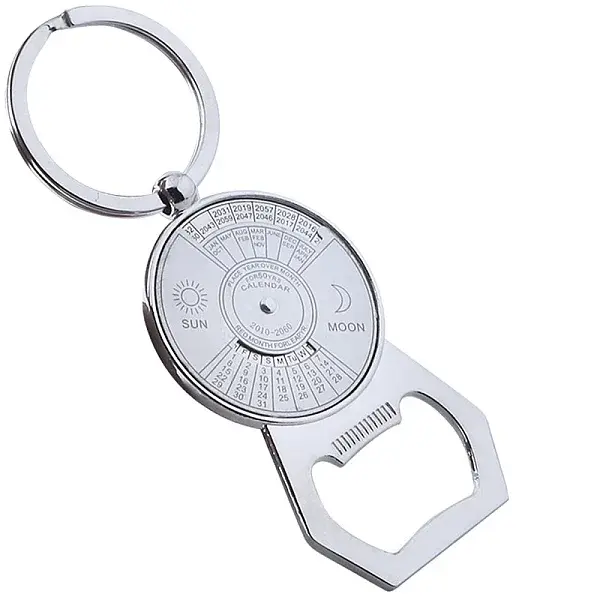 Zine Alloy Decompress Keychain
