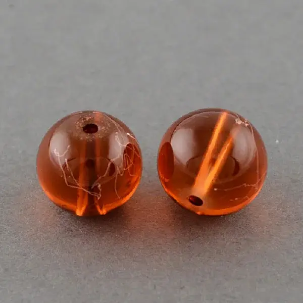 Drawbench Transparent Glass Beads Strands