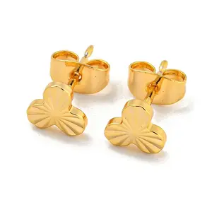 Brass Stud Earrings for Women