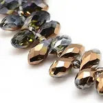 Electroplate Glass Beads Strands