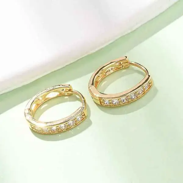 Women's Brass Earrings