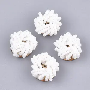 Glass Seed Beads Cabochons