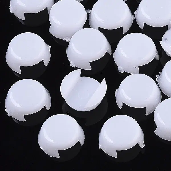 Opaque AS Plastic Base Buckle Hair Findings