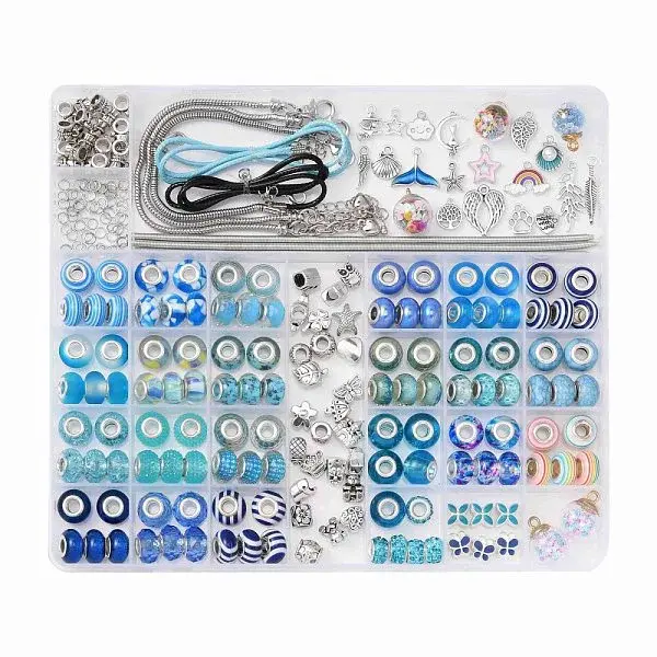 European Bracelets Necklaces Making Kits