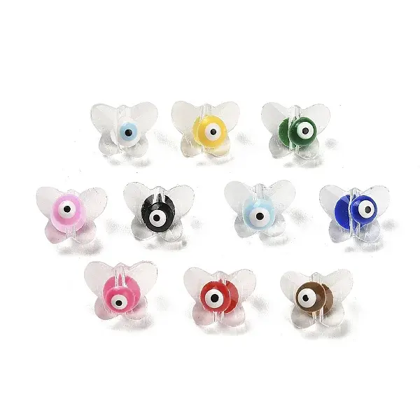 Transparent Glass Enamel Beads