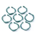Spray Painted Alloy Cuff Rings