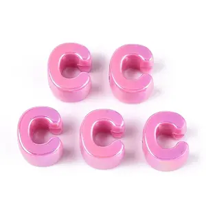 UV Plating Opaque Acrylic Beads