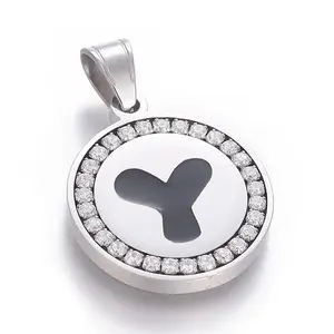 304 Stainless Steel Enamel Pendants