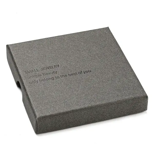 Square Cardboard Paper Jewelry Box