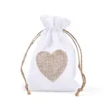 Burlap Packing Pouches