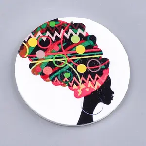 Printed Wooden Big Pendants