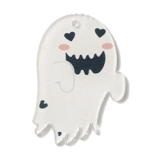 Halloween Printing Acrylic Pendants