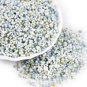 Two Tone Baking Paint Glass Seed Beads