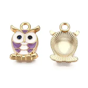 Alloy Enamel Pendants