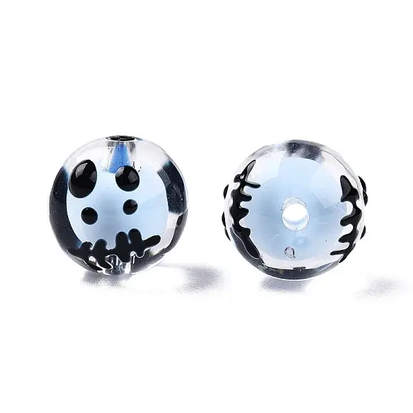Transparent Acrylic Enamel Beads