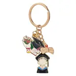 Acrylic & Alloy Enamel Keychain
