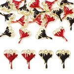 20Pcs Alloy Enamel Pendants