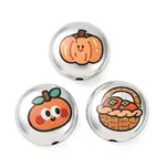 Printed Opaque Acrylic Beads