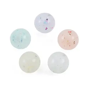 Marbled Stone Style Opaque Acrylic Beads