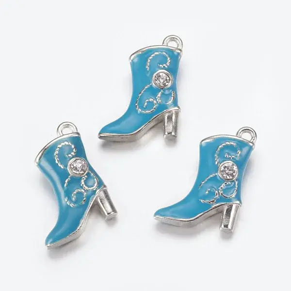 Alloy Enamel Pendants