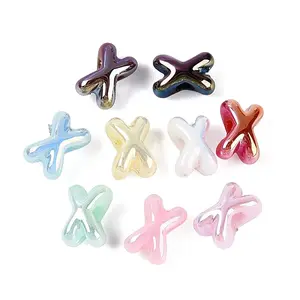 UV Plating Opaque Acrylic Beads