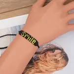 Word Smile Loom Pattern Miyuki Seed Beads Bracelets for Women