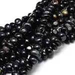 Dyed Natural Tiger Eye Nuggets Beads Strands