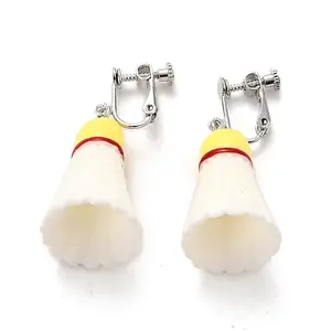 Resin Clip-on Earrings