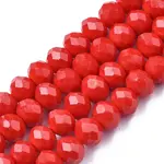Electroplate Glass Beads Strands