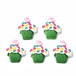 Spray Painted Resin Cabochons