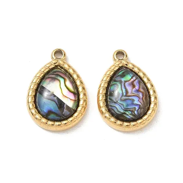 Natural Paua Shell Pendants