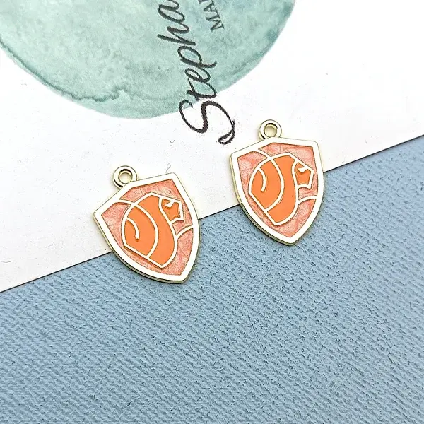 Alloy Enamel Pendants