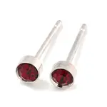 Rack Plating Brass Micro Pave Cubic Zirconia Stud Earring