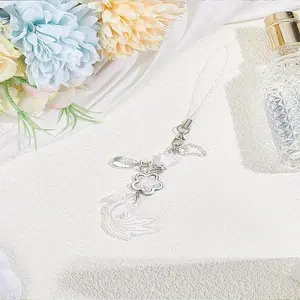 1Pc Goldfish & Star Resin & Alloy Mobile Straps